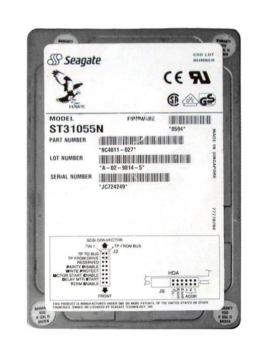 Seagate 1.05GB Server Hard Drive - ST31055N