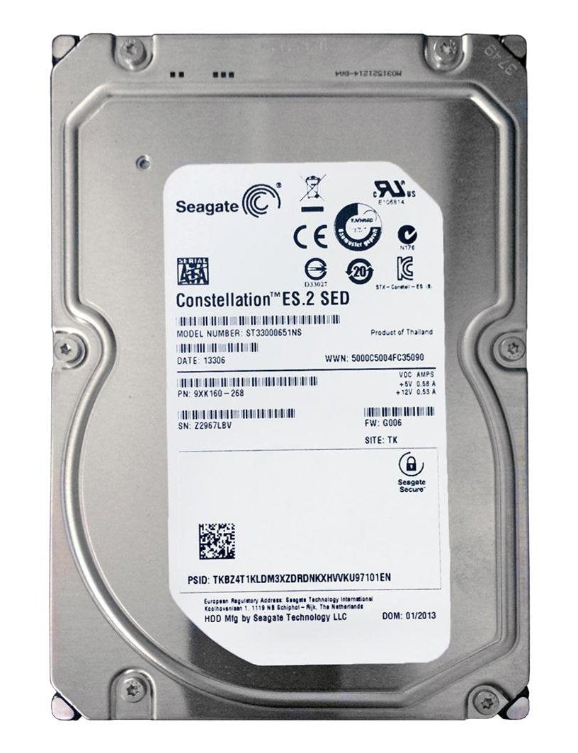 Seagate Constellation ES.2 3TB SATA 6Gb/s 720 - ST33000651NS
