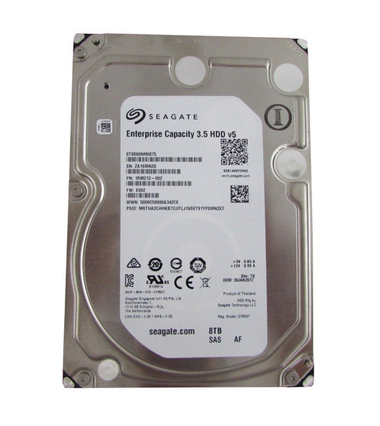 Seagate Exos 7E8 8TB SAS 12Gb/s 7200RPM 256MB - ST8000NM0075