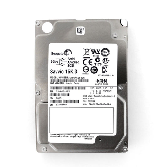 Seagate Savvio 15K.3 146GB SAS 6Gb/s 15000RPM - ST9146853SS