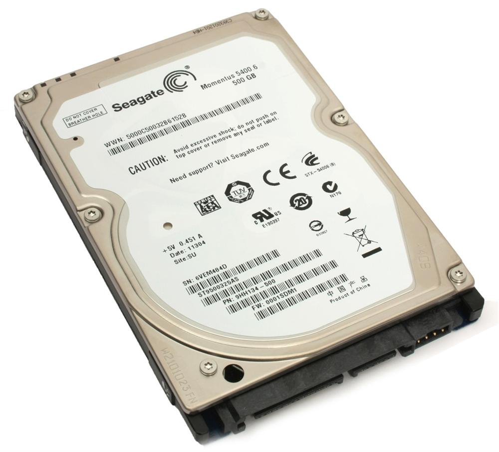 Seagate Momentus 5400.6 500GB SATA 3Gb/s 5400R - ST9500325AS