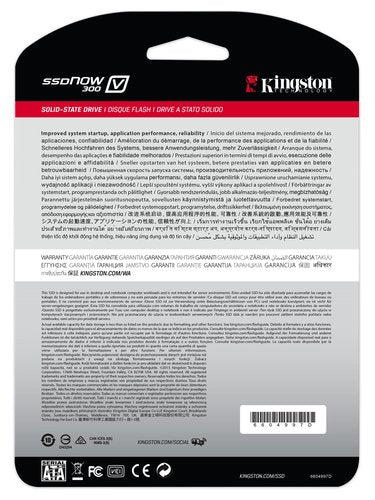 Kingston V300 240GB Solid State Drive (SSD) - SV300S37A/240G