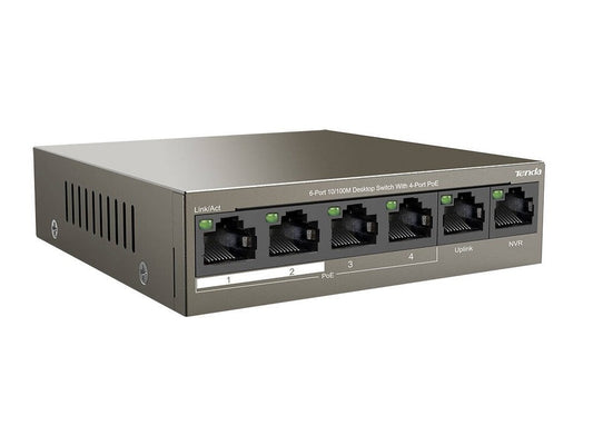Tenda Network Switch - TEF1106P-4-63W
