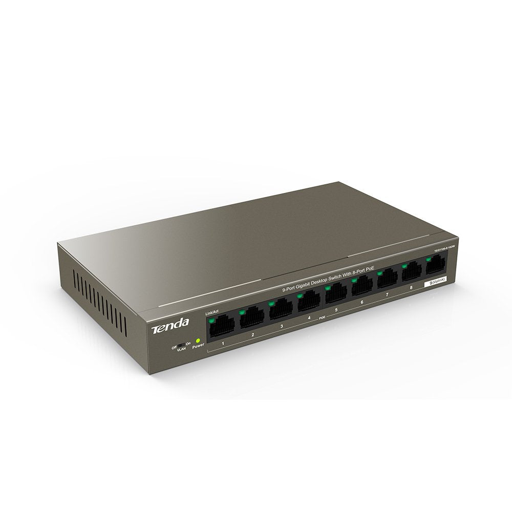 Tenda Network Switch - TEF1109P-8-102W