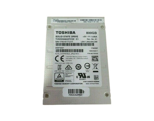 Toshiba 800GB Solid State Drive (SSD) - THNSN8800PCSE