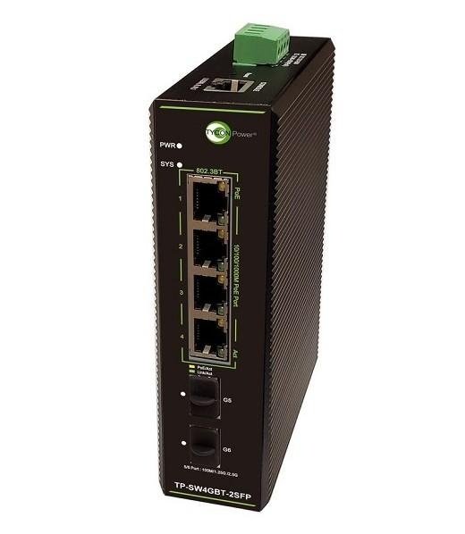 Tycon Power Network Switch - TP-SW4G-2SFP