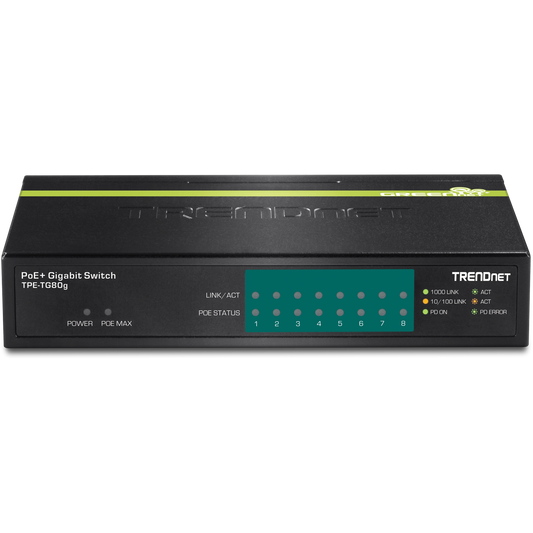 TRENDnet Network Switch - TPE-TG80G