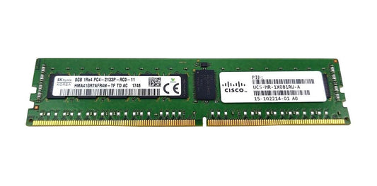 Cisco 8GB Server Memory Module - UCS-MR-1X081RU-A=