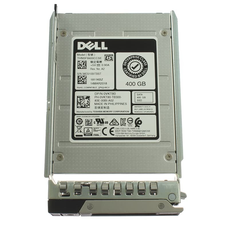 Dell 400GB Solid State Drive (SSD) - VKT80