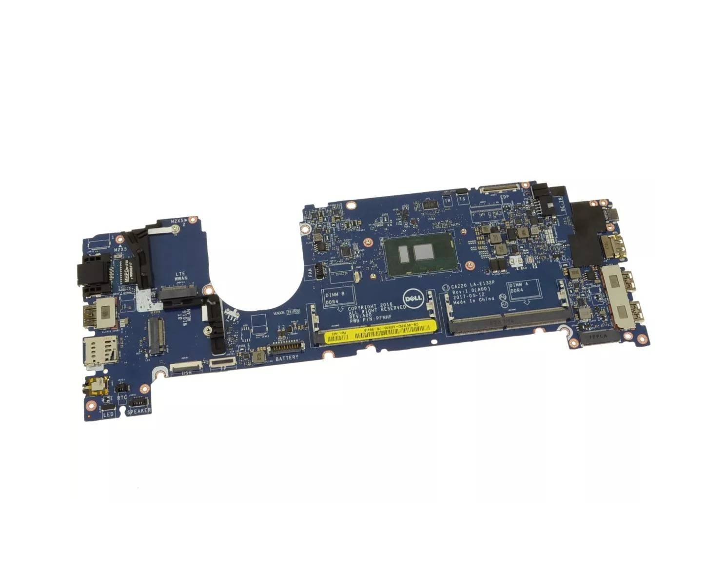 Dell Laptop Motherboard - VTFRD