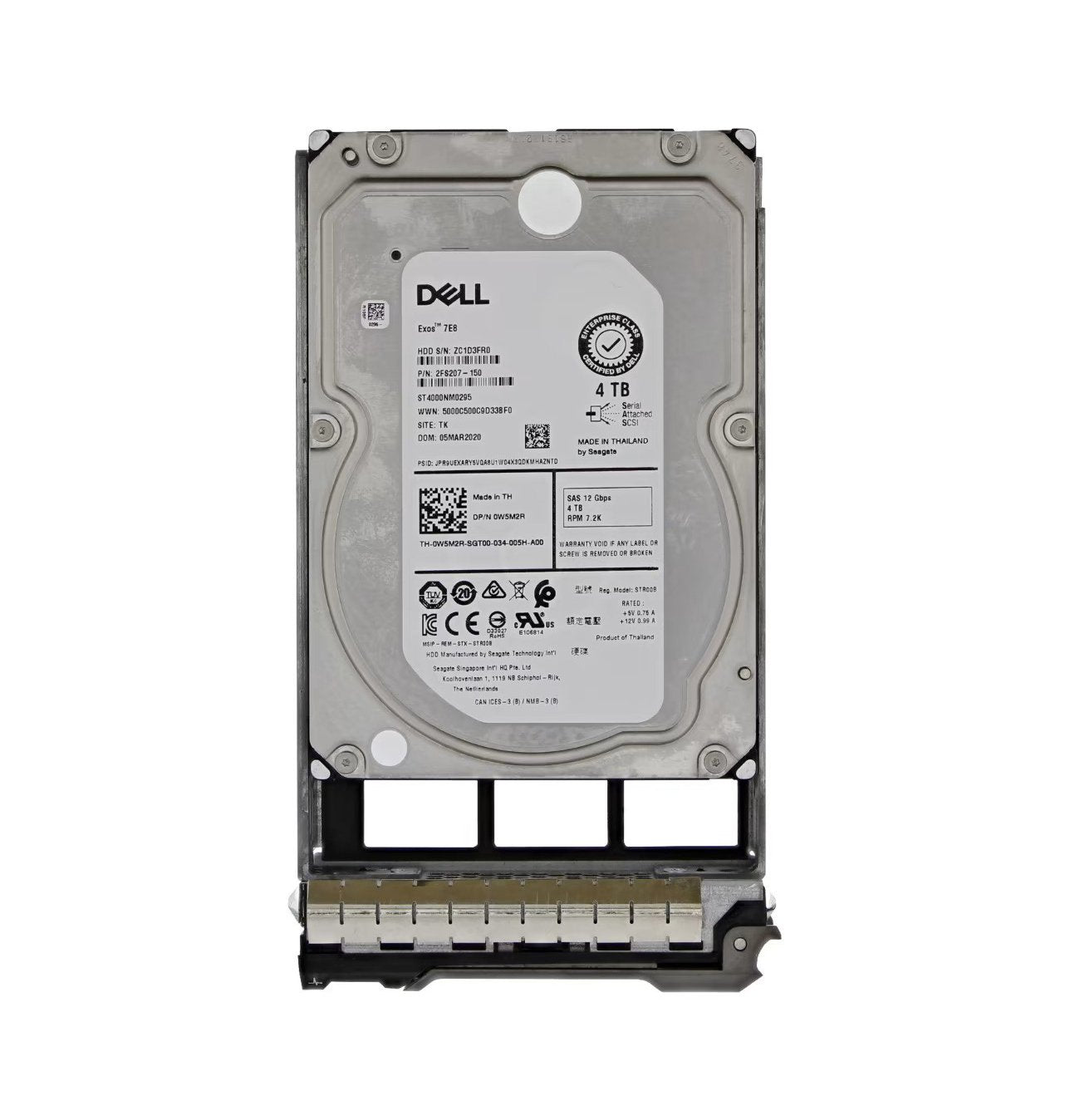 Dell Server Hard Disk Drive - W5M2R