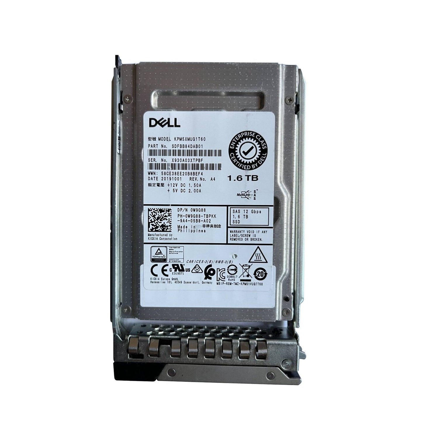 Dell Solid State Drive (SSD) - W9G88