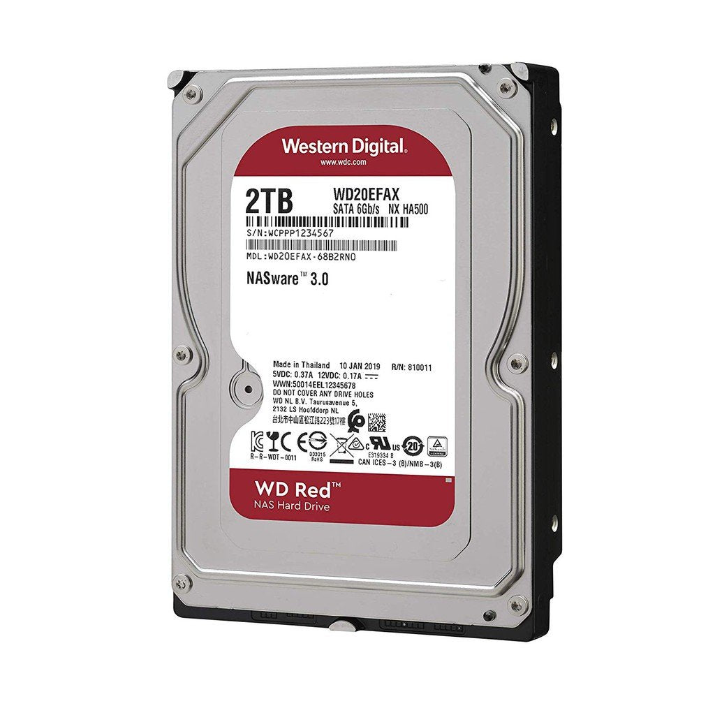 Western Digital Red NAS 2TB SATA 6Gb/s 5400RPM 25 - WD20EFAX