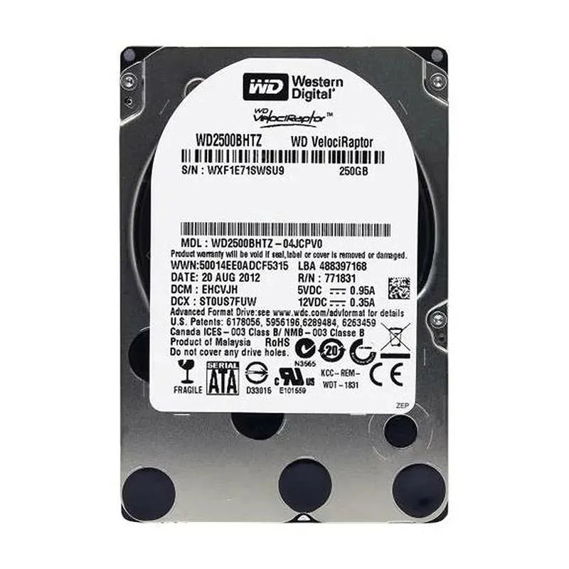 Western Digital Laptop Hard Drive - WD2500BHTZ