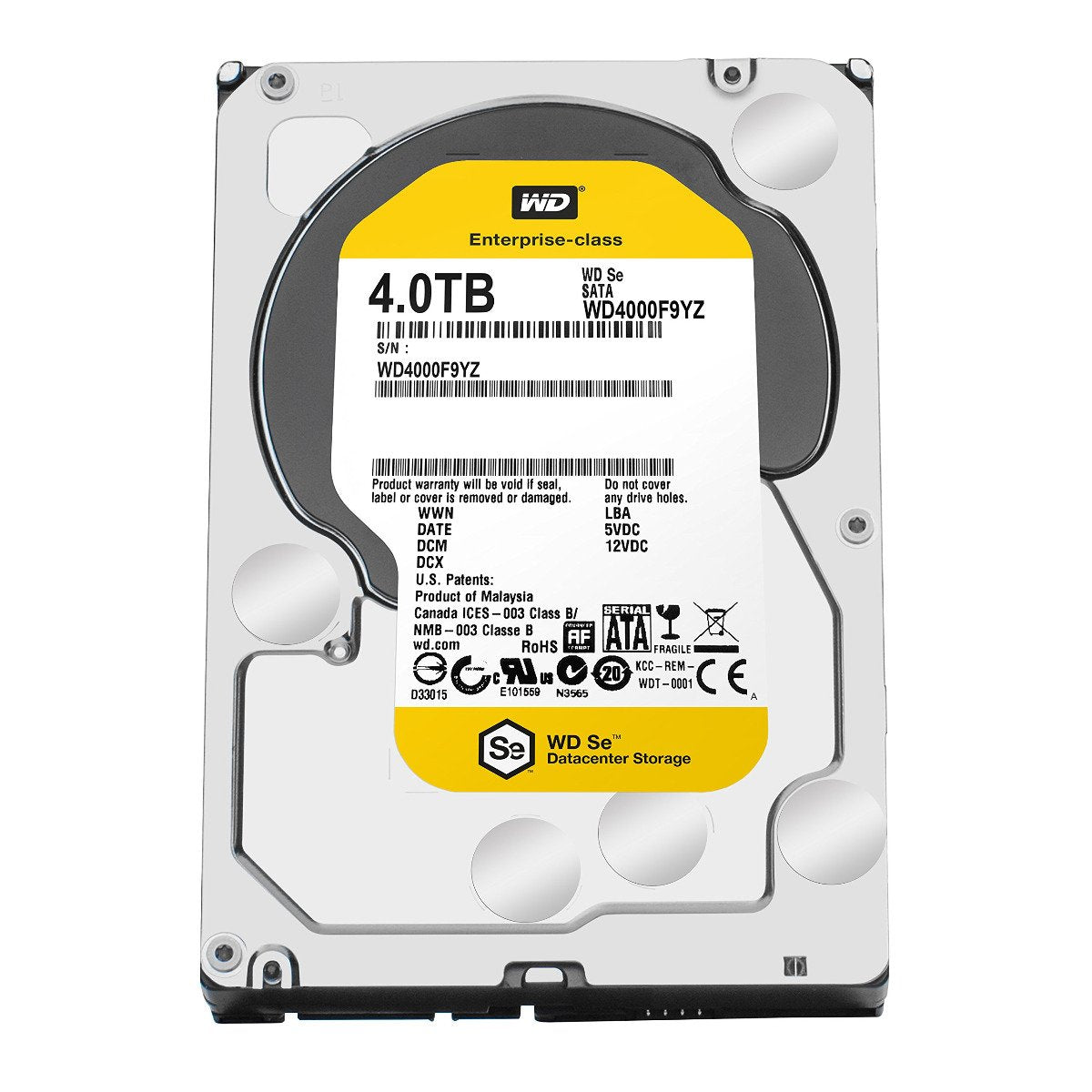 Western Digital SE 4TB 7200RPM SATA 6Gb - WD4000F9YZ-09N20L0