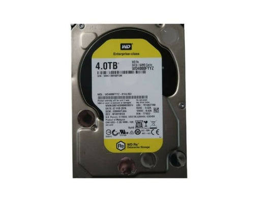 Western Digital 4TB Server Hard Drive - WD4000FYYZ-01UL1B3