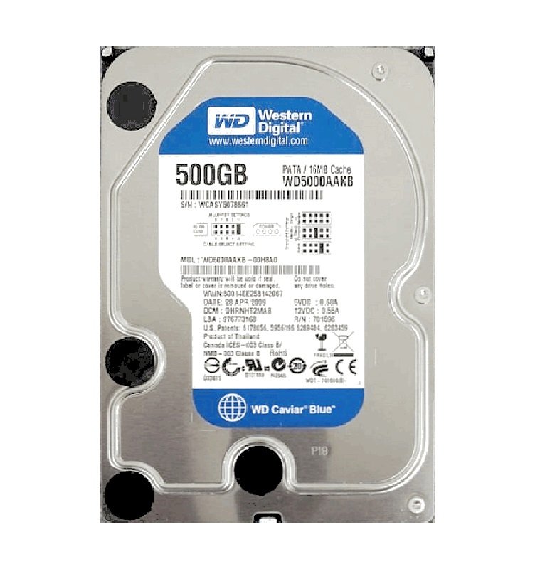 Western Digital Caviar Blue SE16 500GB Desktop Hard Drive - WD5000AAKB