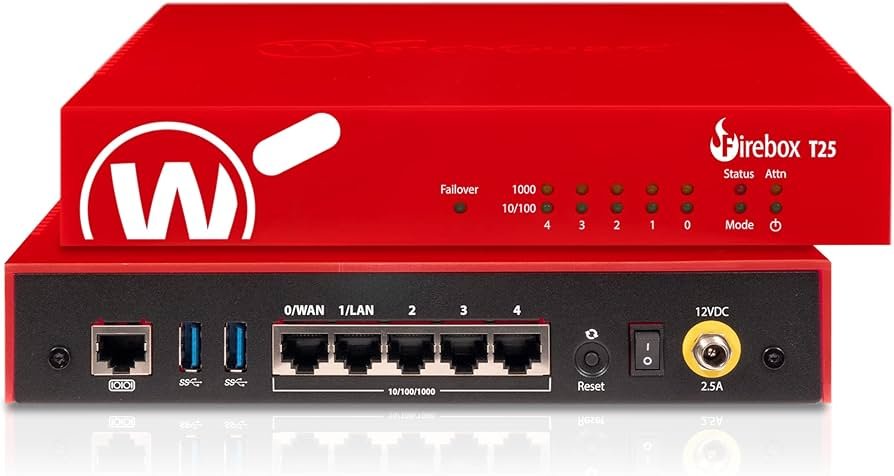 WatchGuard Firebox T25 Security Appliance - WGT25033