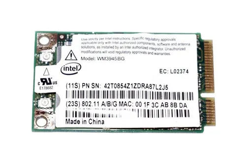 Intel Network Adapter - WM3945BG