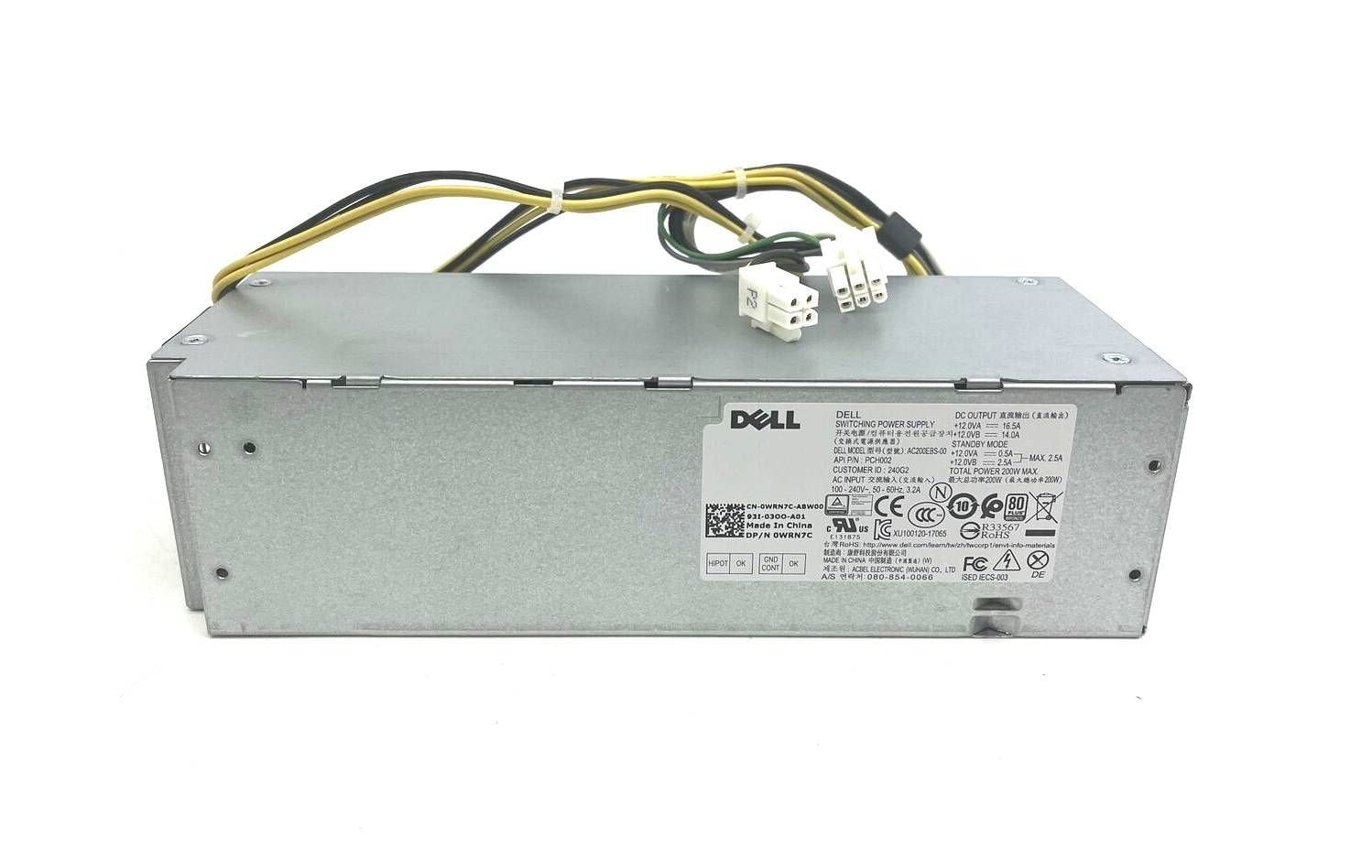 Dell 200-Watts Power Supply - WRN7C
