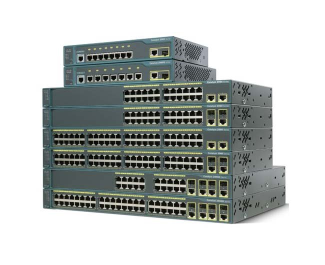 Cisco Network Switch - WS-C2960-24PC-S