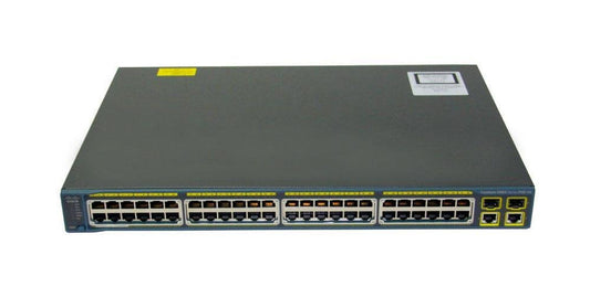Cisco Network Switch - WS-C2960-48PST-S