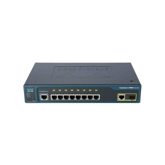 Cisco Catalyst 2960 Network Switch - WS-C2960-8TC-L