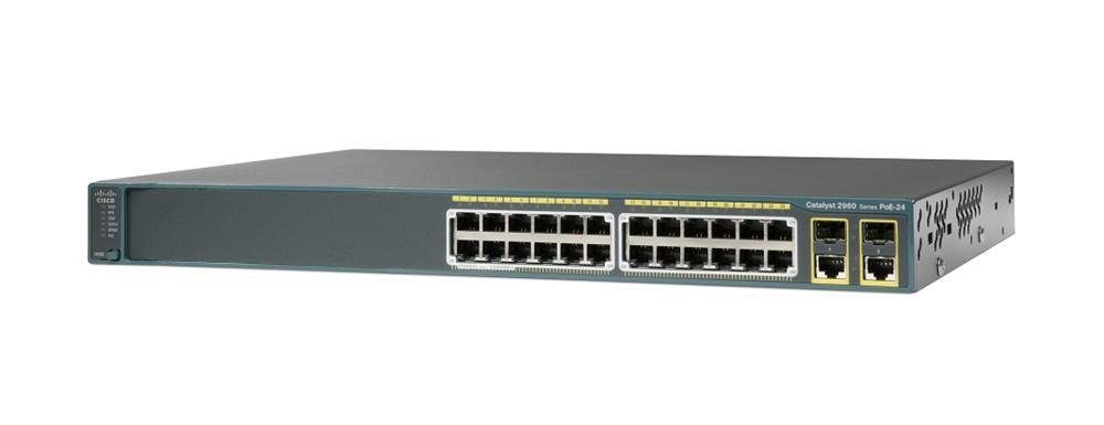 Cisco Catalyst 2960 Plus Network Switch - WS-C2960+24PC-L