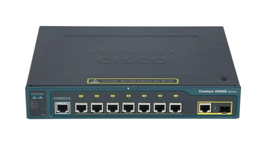 Cisco Catalyst 2960 Network Switch - WS-C2960G-8TC-L
