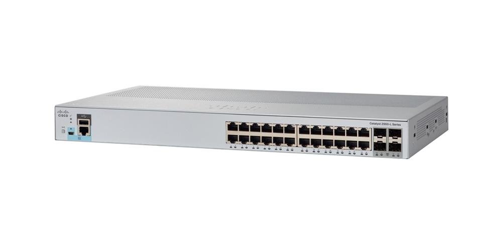 Cisco Catalyst 2960-L Network Switch - WS-C2960L-24TS-LL