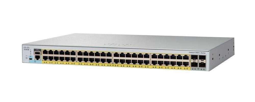 Cisco Catalyst 2960-L Network Switch - WS-C2960L-48PS-LL