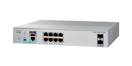 Cisco Catalyst 2960-L Network Switch - WS-C2960L-8PS-LL