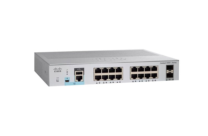 Cisco Network Switch - WS-C2960L-SM-16TS