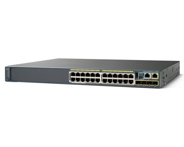 Cisco Catalyst 2960-S Network Switch - WS-C2960S-24PS-L