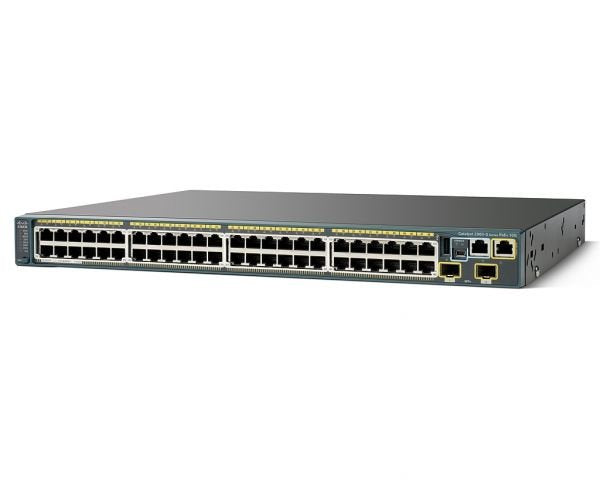 Cisco Catalyst 2960-S Network Switch - WS-C2960S-48FPD-L