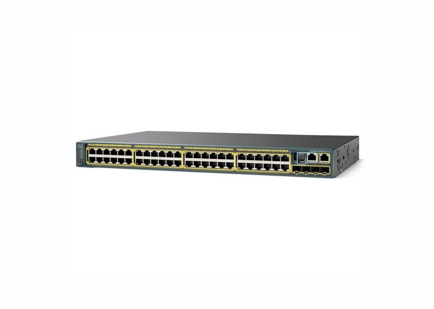 Cisco Catalyst 2960-S Network Switch - WS-C2960S-48TS-L