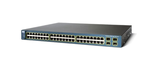 Cisco Catalyst 3560 Network Switch - WS-C3560-48TS-S