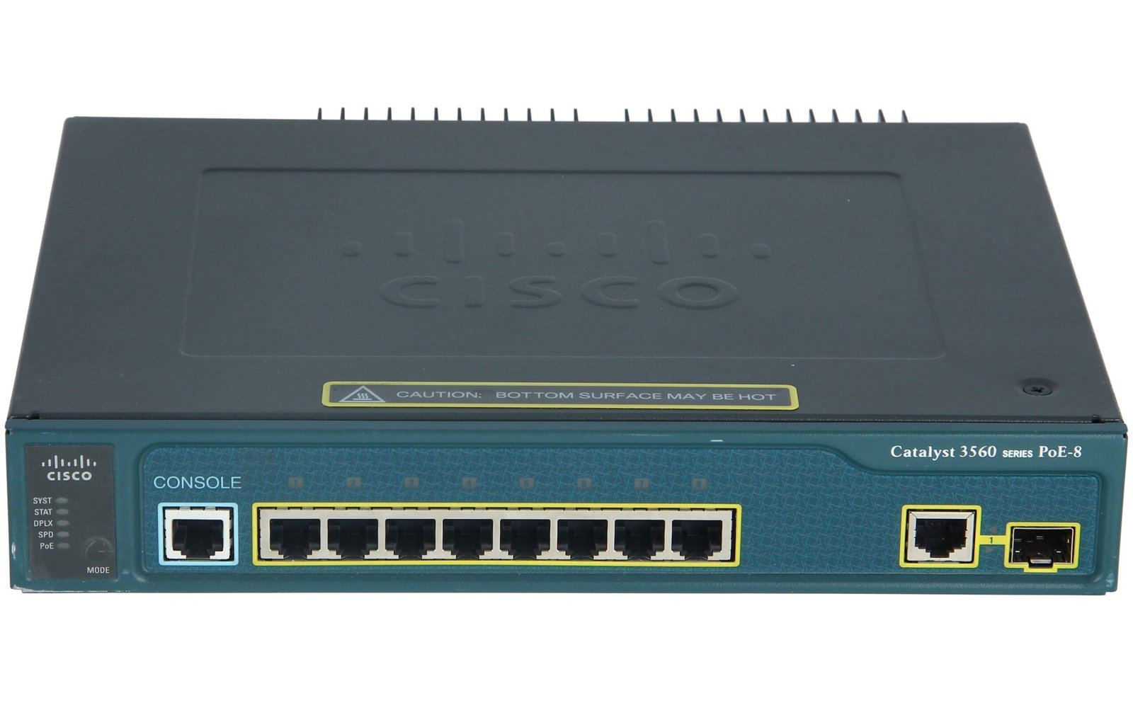 Cisco Catalyst 3560-C Network Switch - WS-C3560-8PC-S