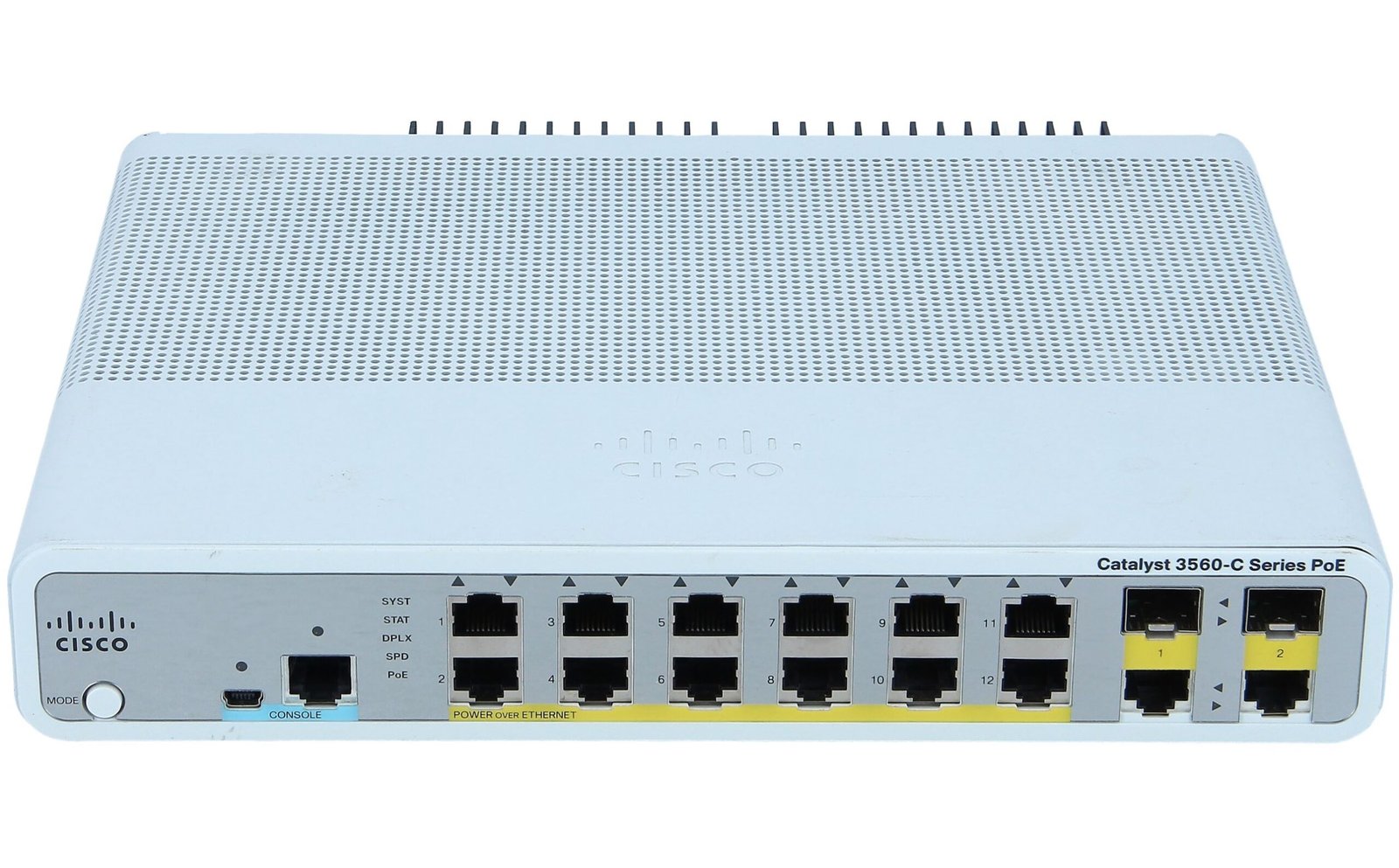 Cisco Catalyst 3560-C Network Switch - WS-C3560C-12PC-S