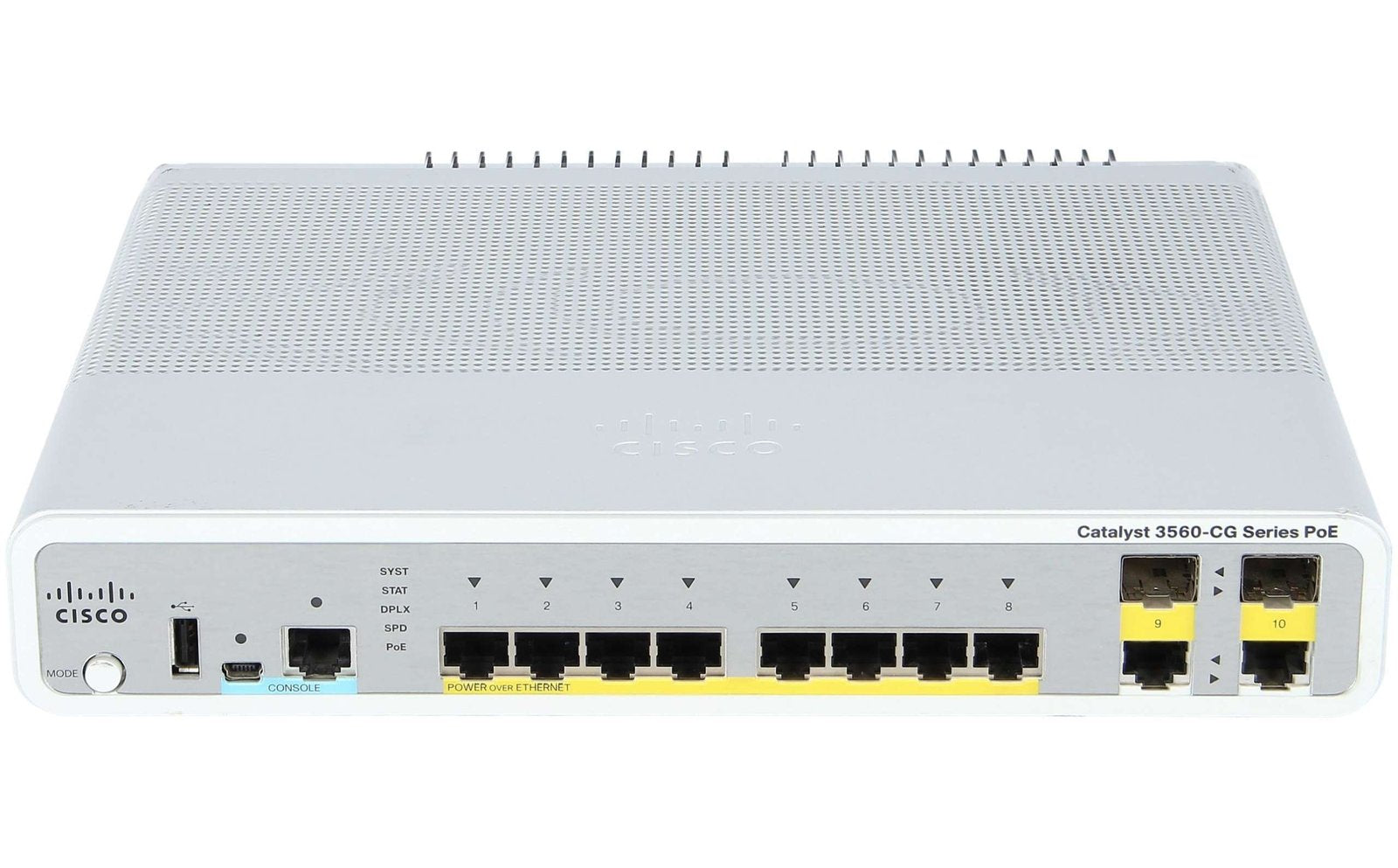 Cisco Catalyst 3560-C Network Switch - WS-C3560CG-8PC-S