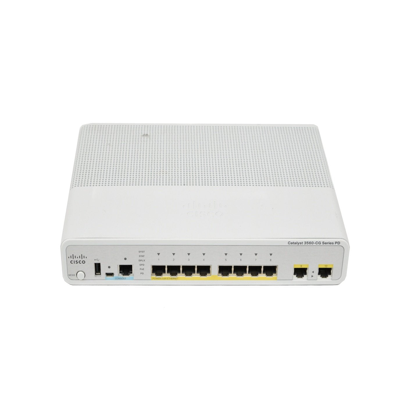 Cisco Catalyst 3560-C Network Switch - WS-C3560CPD-8PT-S