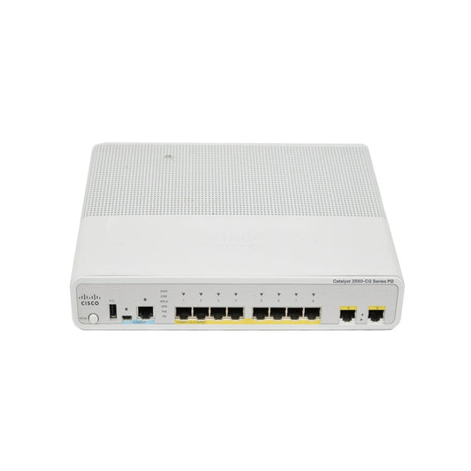 Cisco Catalyst 3560-C Network Switch - WS-C3560CPD-8PT-S