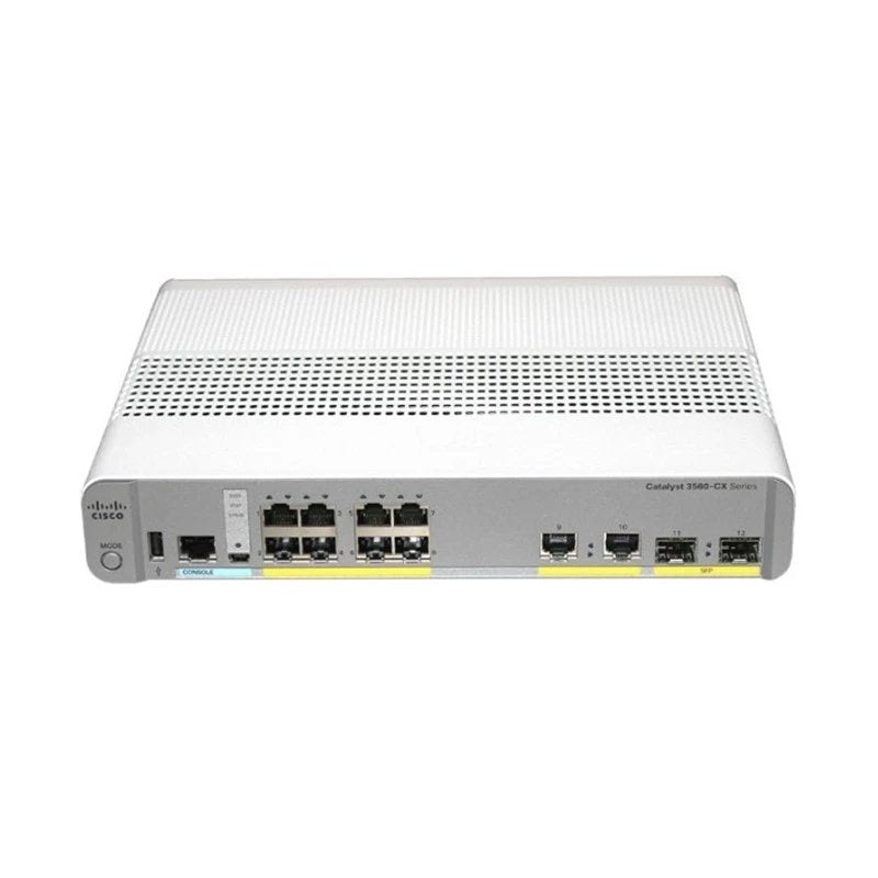 Cisco Catalyst 3560-CX Network Switch - WS-C3560CX-8PC-S