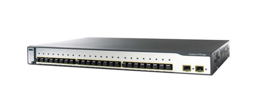 Cisco Catalyst 3750 Network Switch - WS-C3750-24FS-S