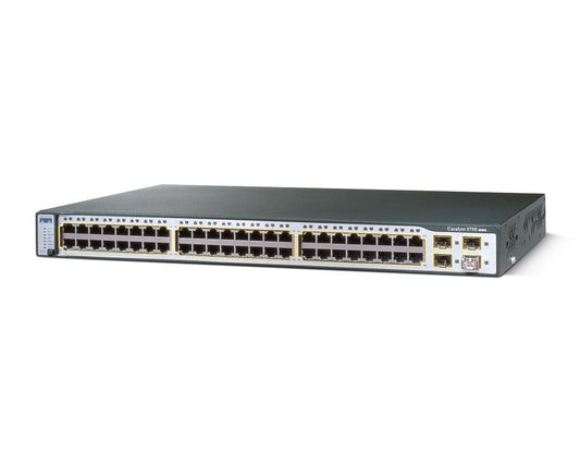 Cisco Catalyst 3750 Network Switch - WS-C3750-48TS-S