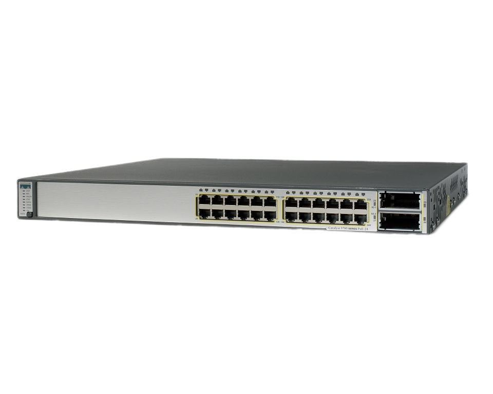 Cisco Catalyst 3750-E Network Switch - WS-C3750E-24PD-S