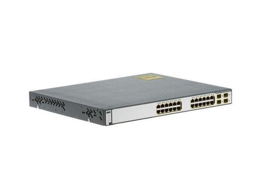 Cisco Catalyst 3750 Network Switch - WS-C3750G-24PS-S