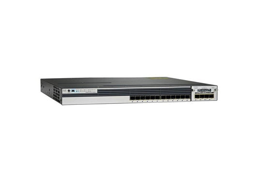 Cisco Catalyst 3750 Network Switch - WS-C3750X-12S-S