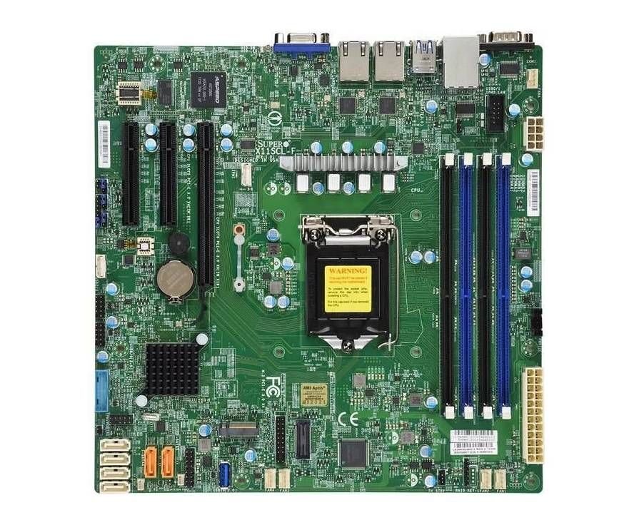 Supermicro Server Motherboard - X11SCL-F