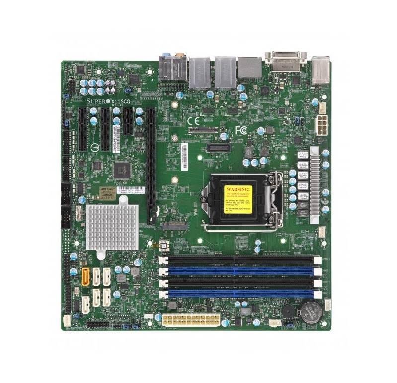 SuperMicro Server Motherboard - X11SCQ